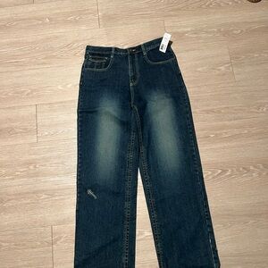 NWT Calvin Klein Distressed Size 18 Kids Jeans